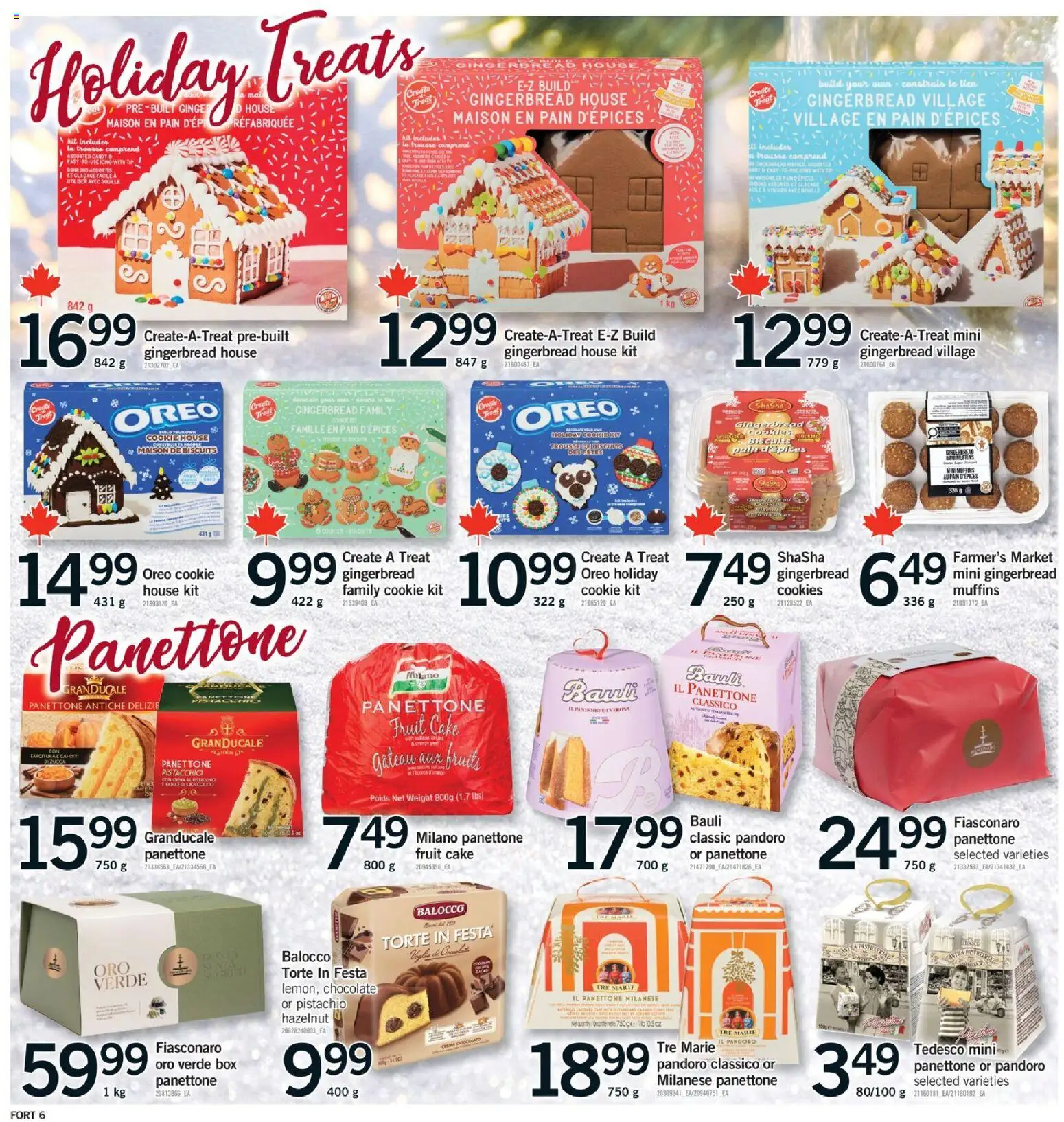 Fortinos flyer valid from 06.11.2025 | Page: 7 | Products: Cookies, Box, Bread, Chocolate
