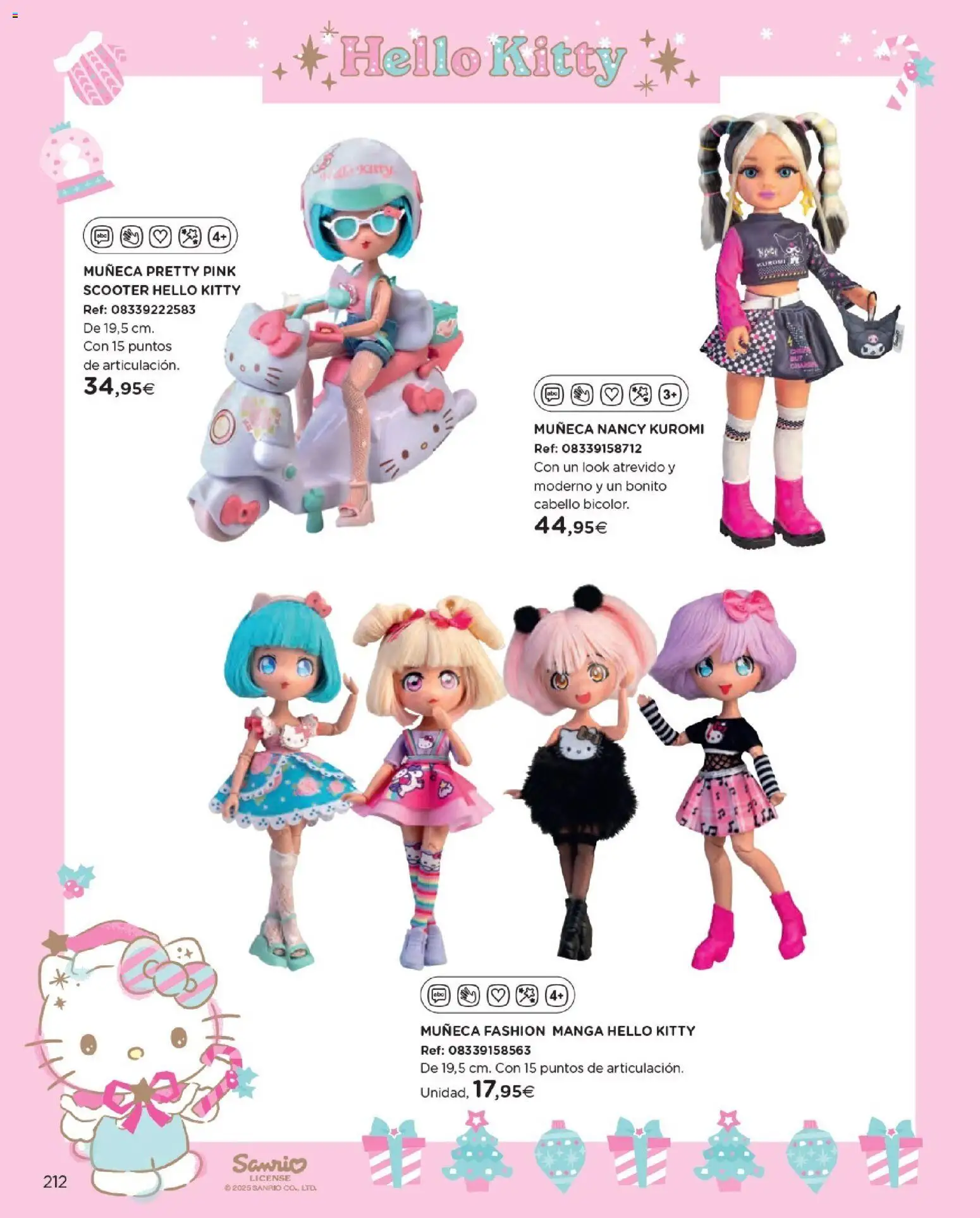 Nuevas ofertas de El Corte Inglés válidas en toda la República Mexicana desde el 27.10.2025. ¡Encuentra las mejores ofertas en El Corte Inglés catálogo Juguetes! | Página: 212 | Productos: Manga, Scooter