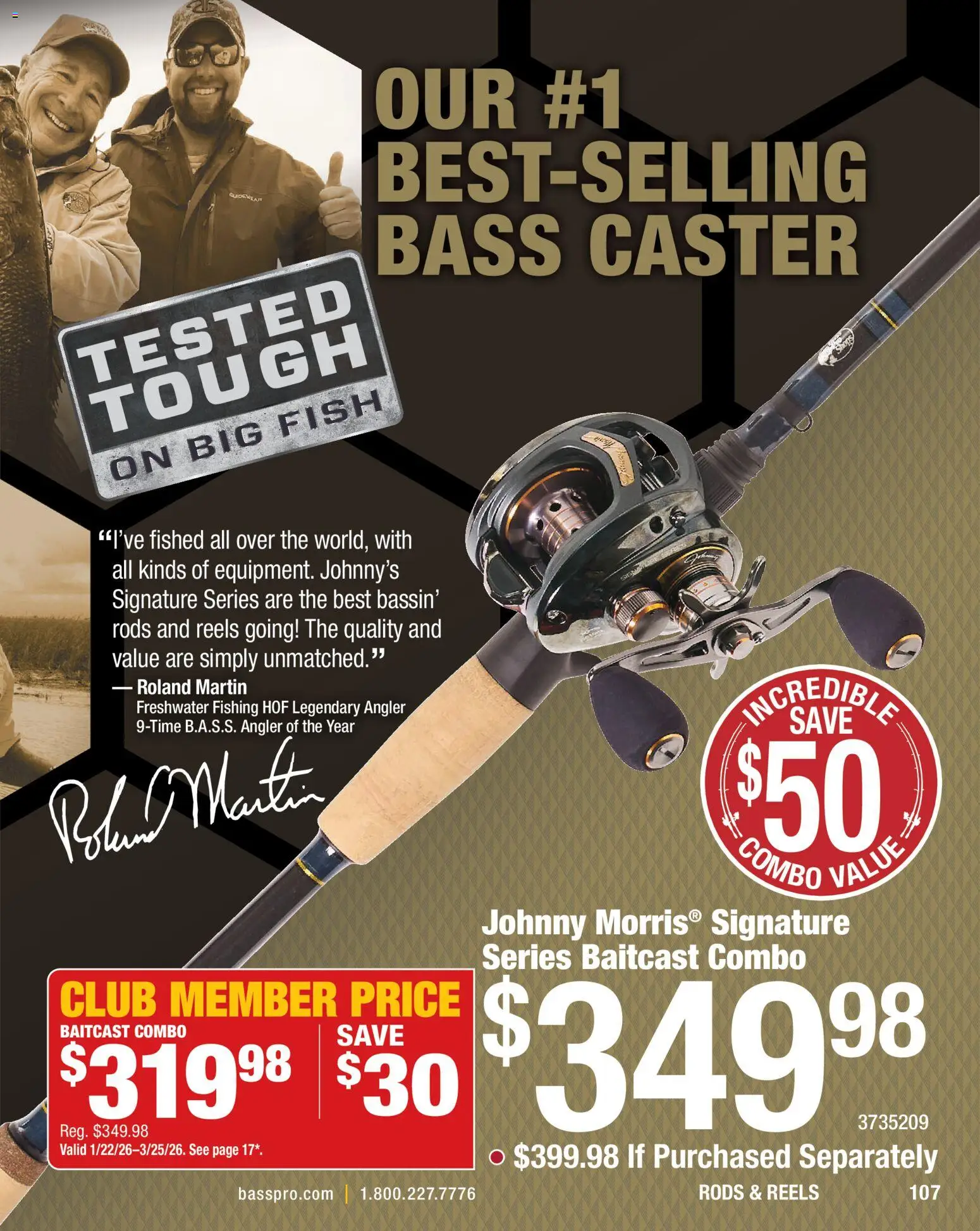 Cabela's Spring Fishing Master 26 - valid from 22.01.2026 | Page: 107