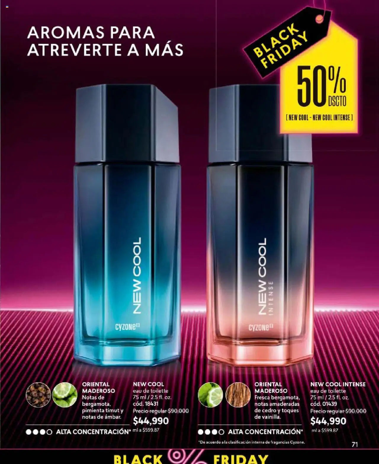 CyZone revista - valida desde el 24.09.2025 | Página: 73 | Productos: Pimienta, Eau de toilette