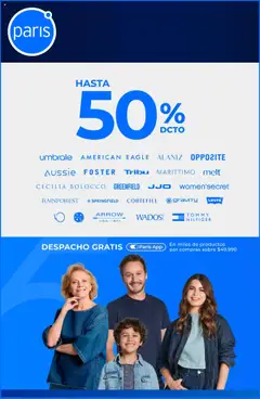 Paris ofertas  válido desde el 03.09.2025