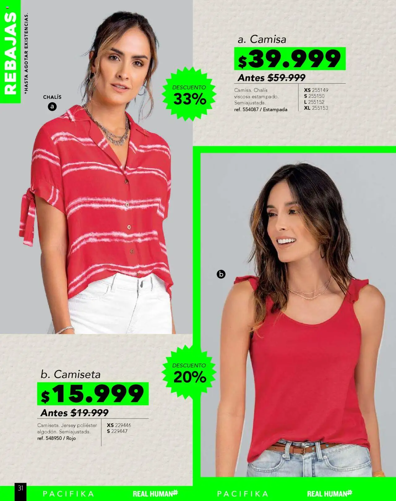 Pacifika revista - valida desde el 01.08.2025 | Página: 205 | Productos: Camiseta, Camisa