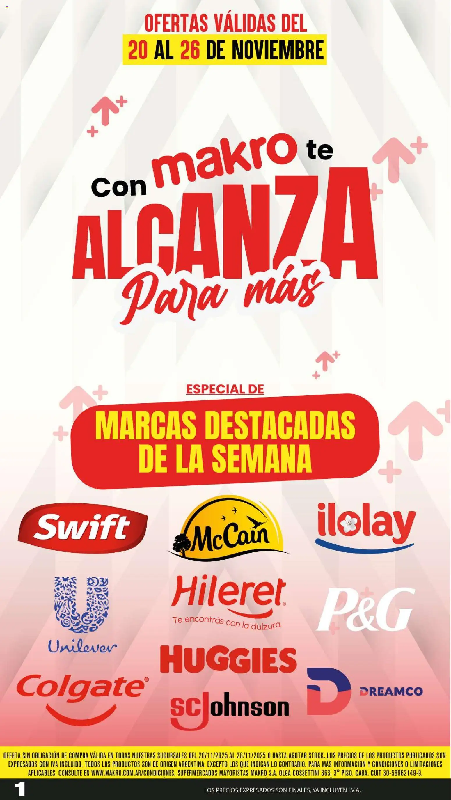 Makro ofertas │ válido desde el 20.11.2025 | Página: 1
