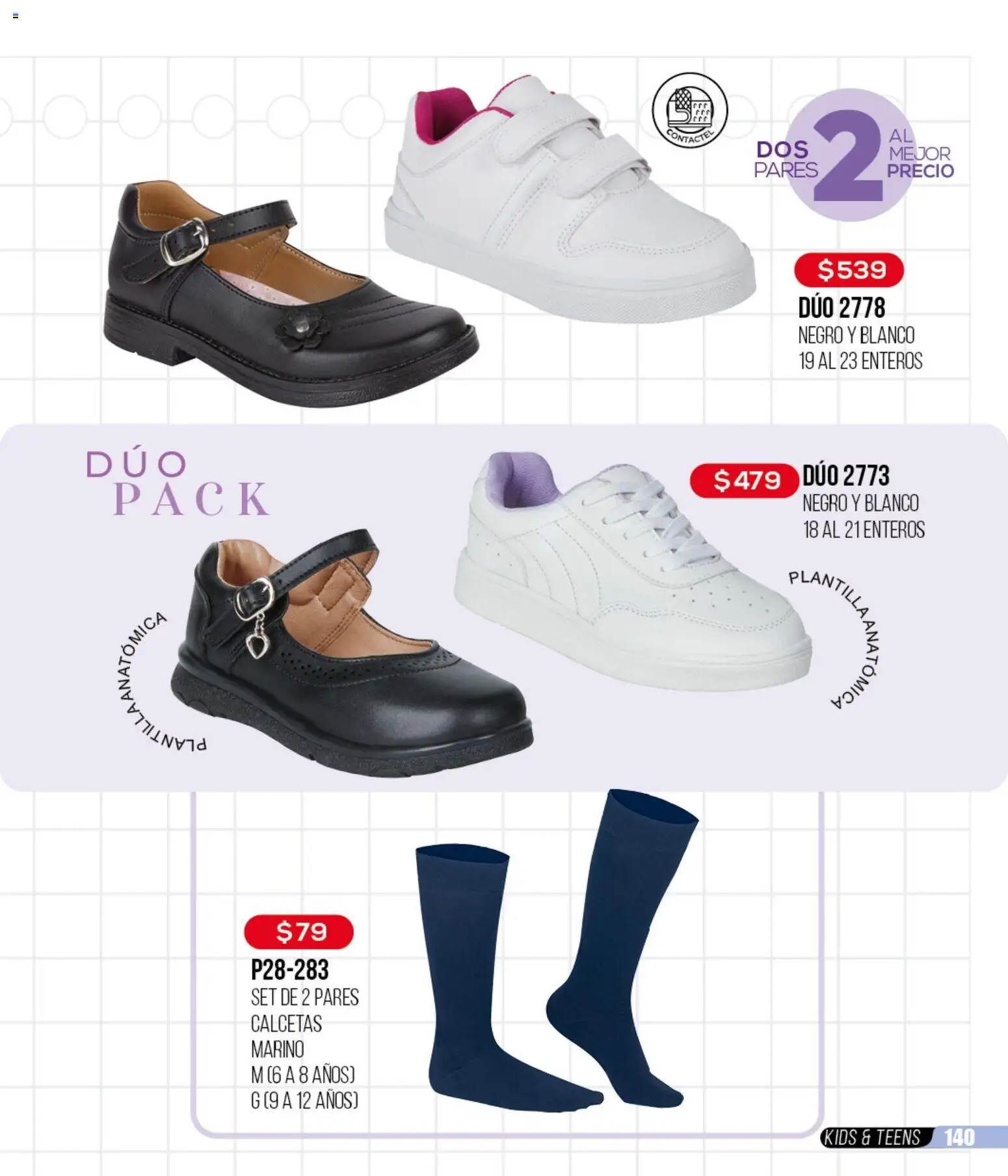 Nuevas ofertas de Cklass válidas en toda la República Mexicana desde el 16.02.2026. ¡Encuentra las mejores ofertas en Cklass catálogo Remate Ropa! | Página: 274 | Productos: Calcetas