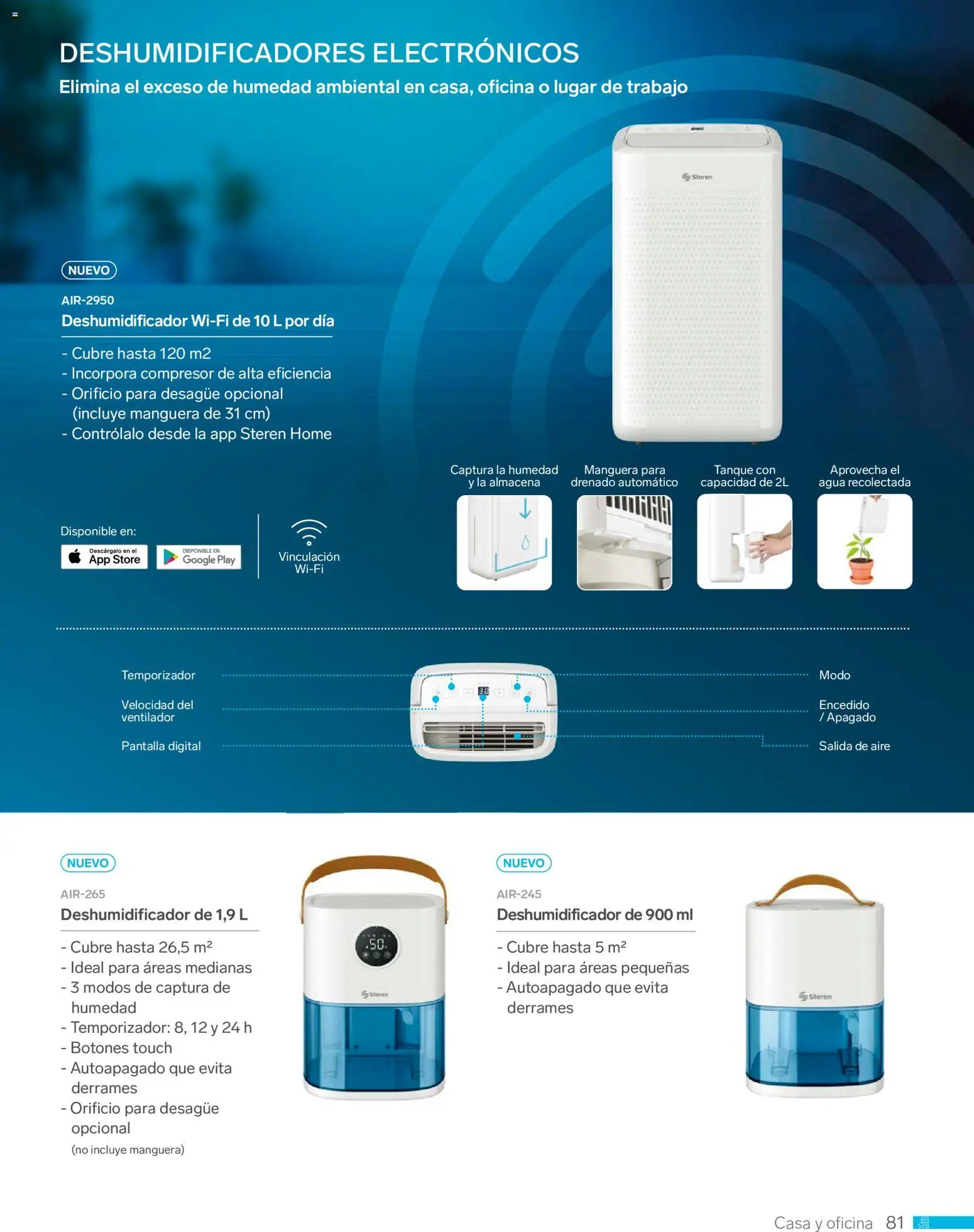 Nuevas ofertas de Steren válidas en toda la República Mexicana desde el 01.01.2026. ¡Encuentra las mejores ofertas en Steren catálogo! | Página: 93 | Productos: Manguera, Ventilador, Agua