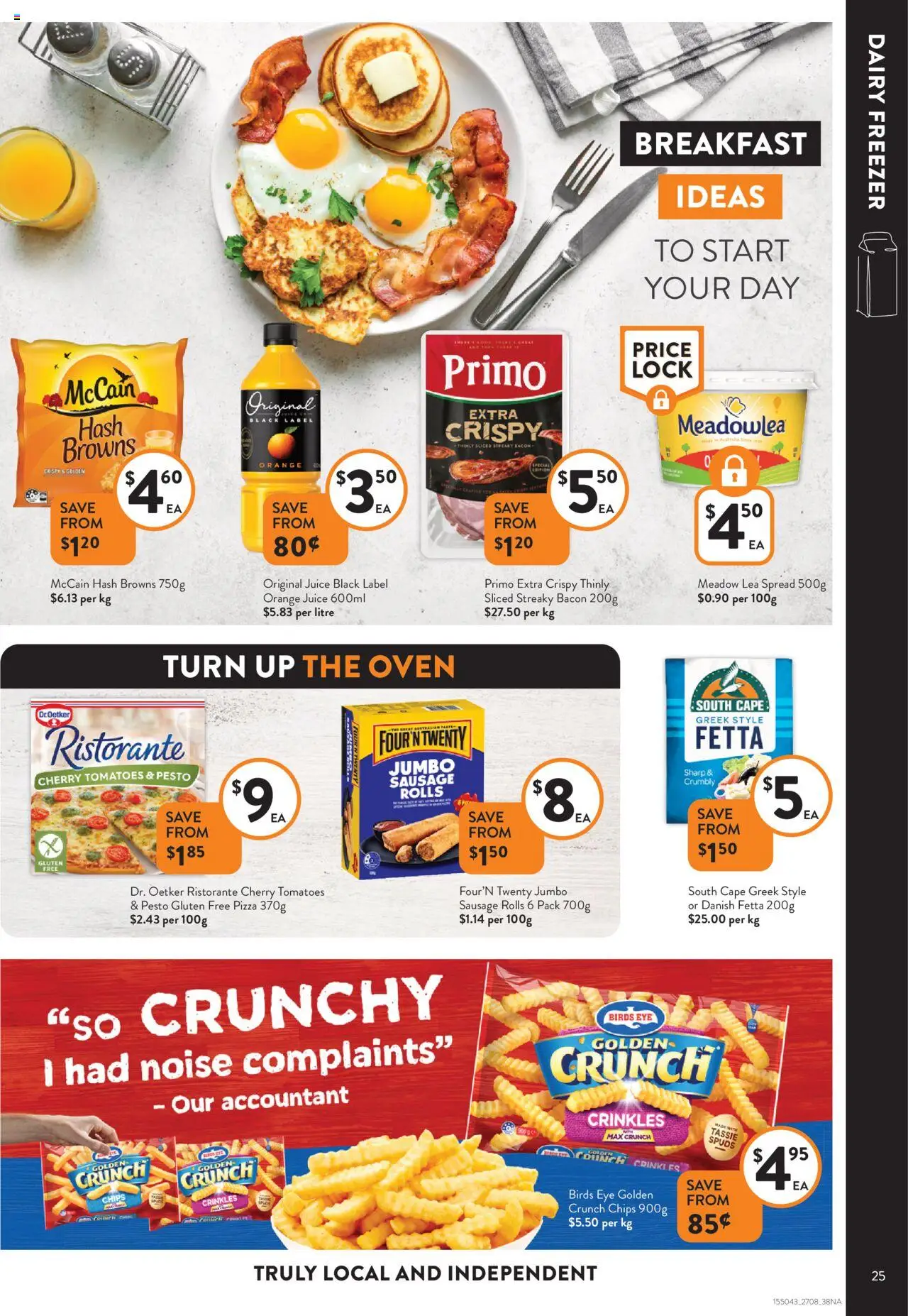 Foodworks catalogue - valid from 27.08.2025 | Page: 25 | Products: Dairy, Juice, Tomatoes, Freezer