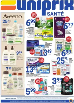 Preview of Uniprix - Uniprix Sante from shop Uniprix valid from 09.10.2025