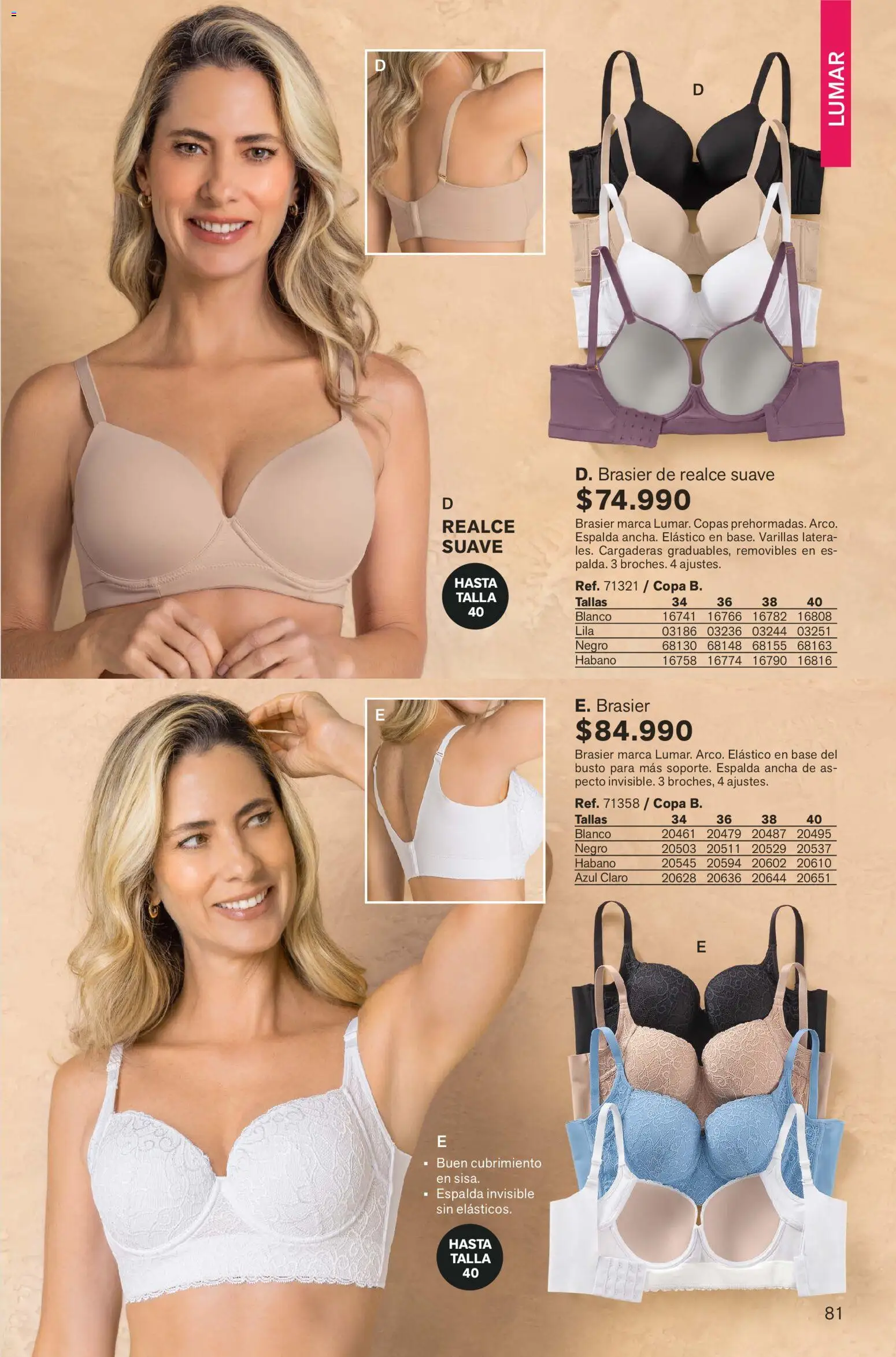 Leonisa revista - valida desde el 01.02.2026 | Página: 81 | Productos: Brasier