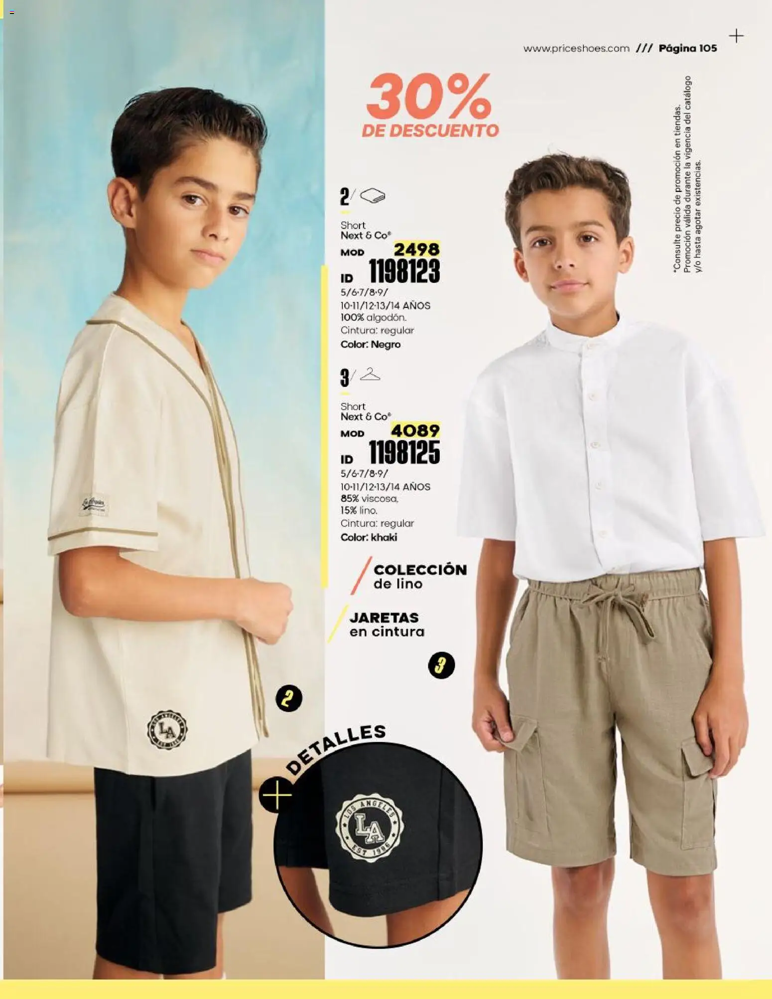 Nuevas ofertas de Price Shoes válidas en toda la República Mexicana desde el 23.01.2026. ¡Encuentra las mejores ofertas en Price Shoes catálogo Oportunidades! | Página: 105 | Productos: Short