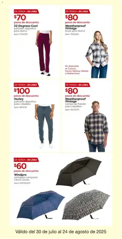 Nuevas ofertas de Costco válidas en toda la República Mexicana desde el 30.07.2025. ¡Encuentra las mejores ofertas en Costco - Catálogo! | Página: 10 | Productos: Blusa, Camisa, Pants