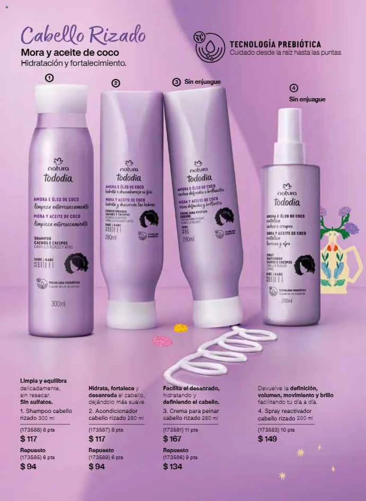 Nuevas ofertas de Natura válidas en toda la República Mexicana desde el 17.09.2025. ¡Encuentra las mejores ofertas en Natura - Campaña 15 2025! | Página: 139 | Productos: Crema, Brillo, Aceite, Acondicionador