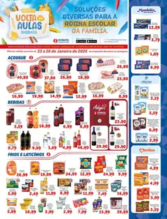 Shibata - Ofertas da semana  - Pré-Visualização do folheto da loja Shibata, válido de 23.01.2026