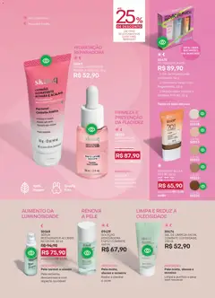 O Boticário - Ciclo 17/2025 - Pré-Visualização do folheto da loja O Boticário, válido de 01.12.2025 | Página: 169 | Produtos: Protetor solar, Sérum, Gel de limpeza, Creme