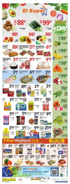 Preview of El Super weekly ads valid from 22.04.2026