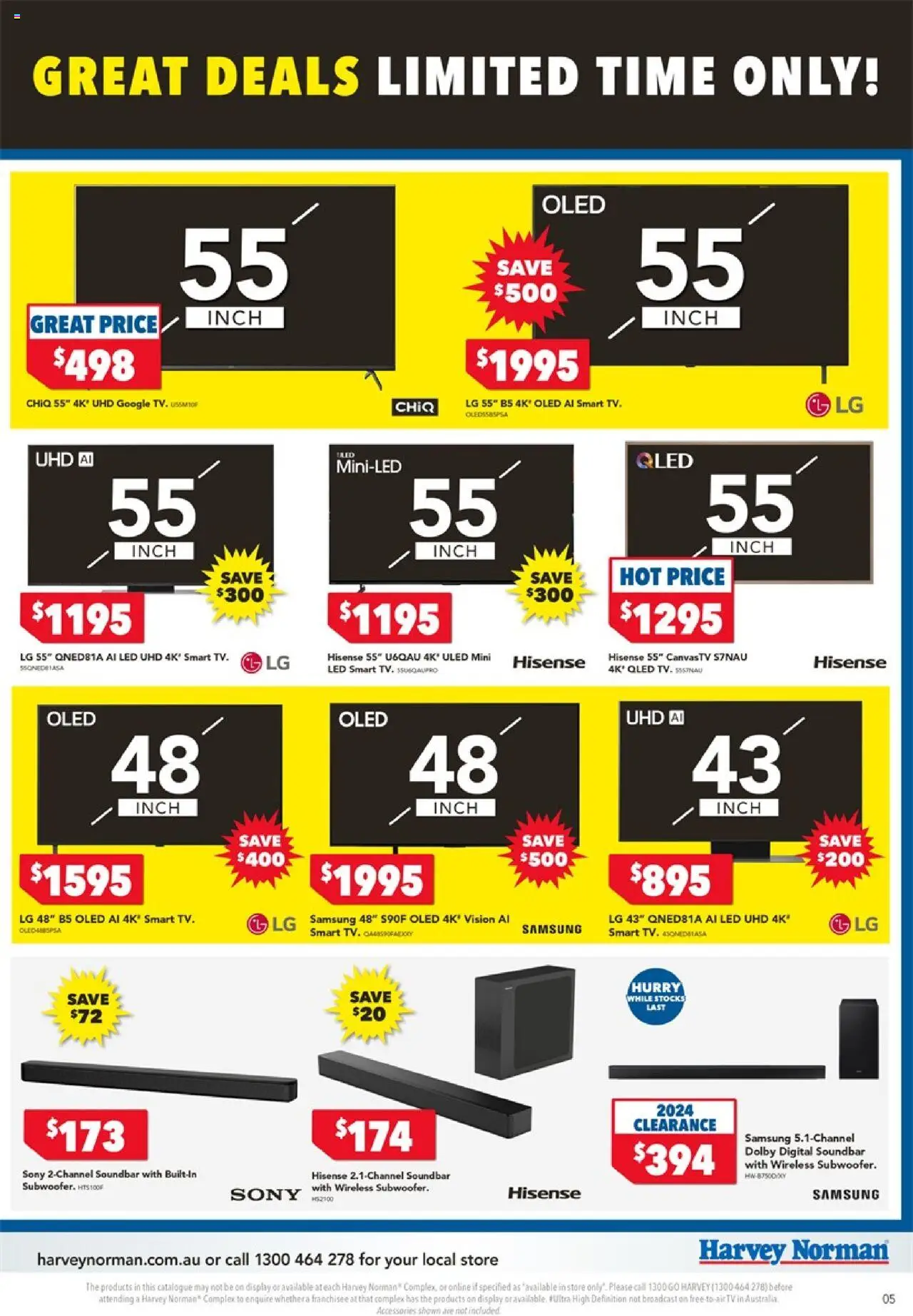 Harvey Norman catalogue - valid from 05.06.2025 | Page: 5 | Products: Digital, Tv