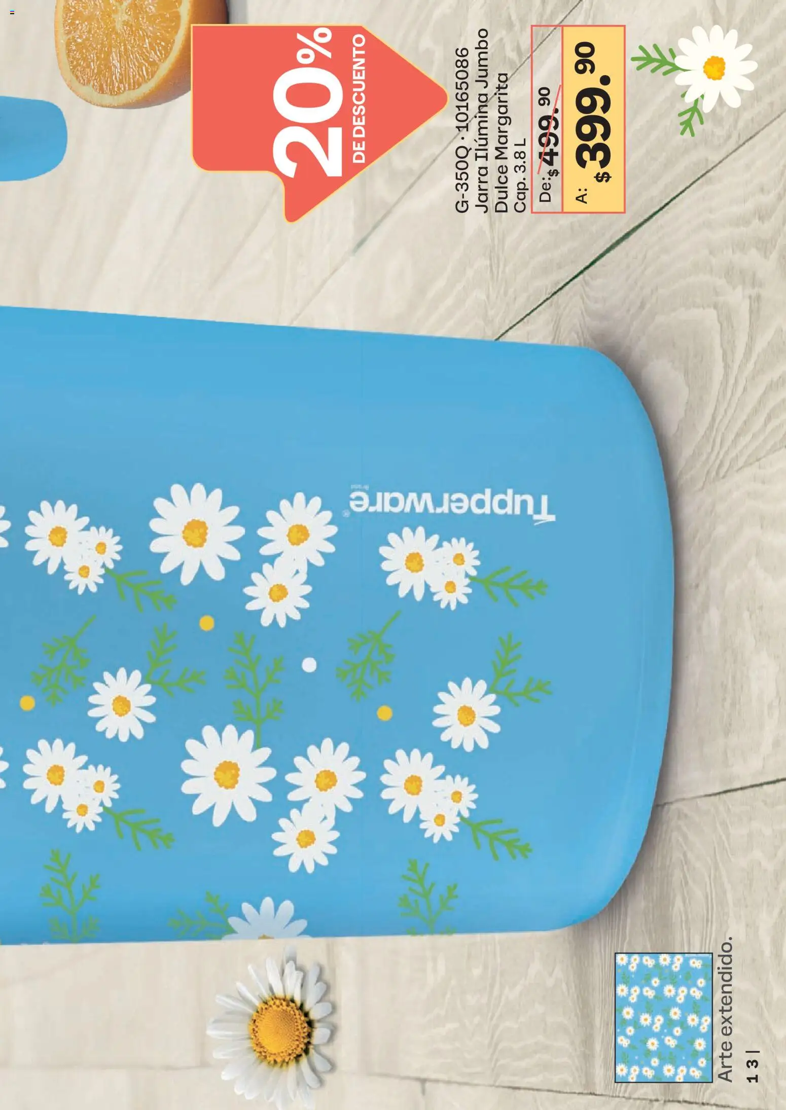 Nuevas ofertas de Tupperware válidas en toda la República Mexicana desde el 23.02.2026. ¡Encuentra las mejores ofertas en Tupperware catálogo! | Página: 13 | Productos: Jarra