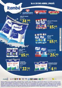 Mateus ofertas Festival Itambé - Pré-Visualização do folheto da loja Mateus, válido de 16.04.2026