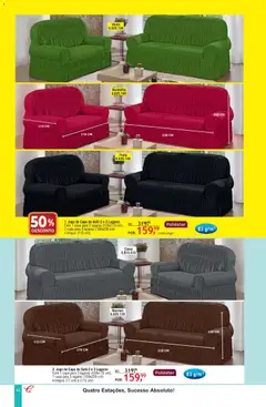 Quatro Estações - Catálogo 02-03-04 - Pré-Visualização do folheto da loja Quatro Estações, válido de 01.02.2026 | Página: 48 | Produtos: Sofá