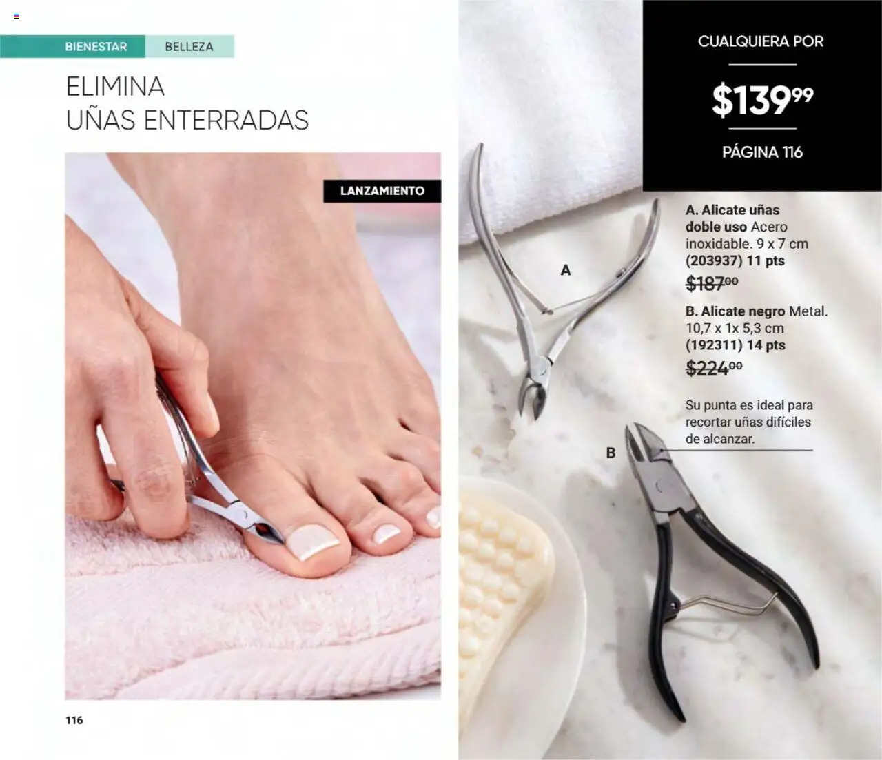 Nuevas ofertas de AVON válidas en toda la República Mexicana desde el 09.08.2025. ¡Encuentra las mejores ofertas en AVON - Casa & Estilo 13 2025! | Página: 118 | Productos: Alicate