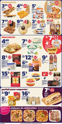 Preview of Provigo weekly flyer / circulaire from shop Provigo valid from 16.04.2026 | Page: 4 | Products: Pasta, PC, Cheese, Bread