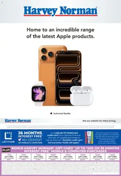 Preview of Harvey Norman - Apple - valid from 19.09.2025