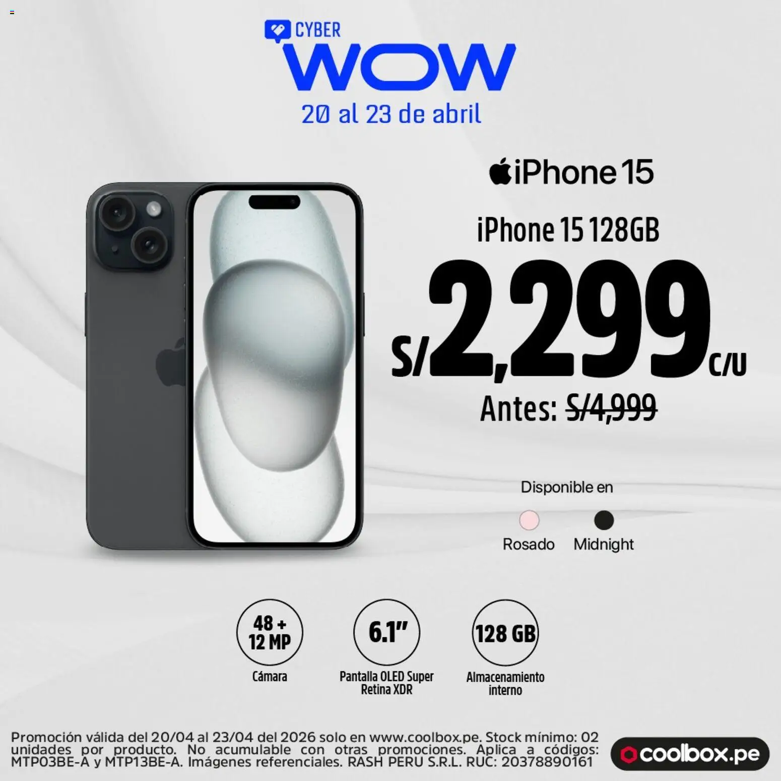 Catálogo Coolbox válido desde 20.04.2026 | Página: 2 | Productos: Cámara