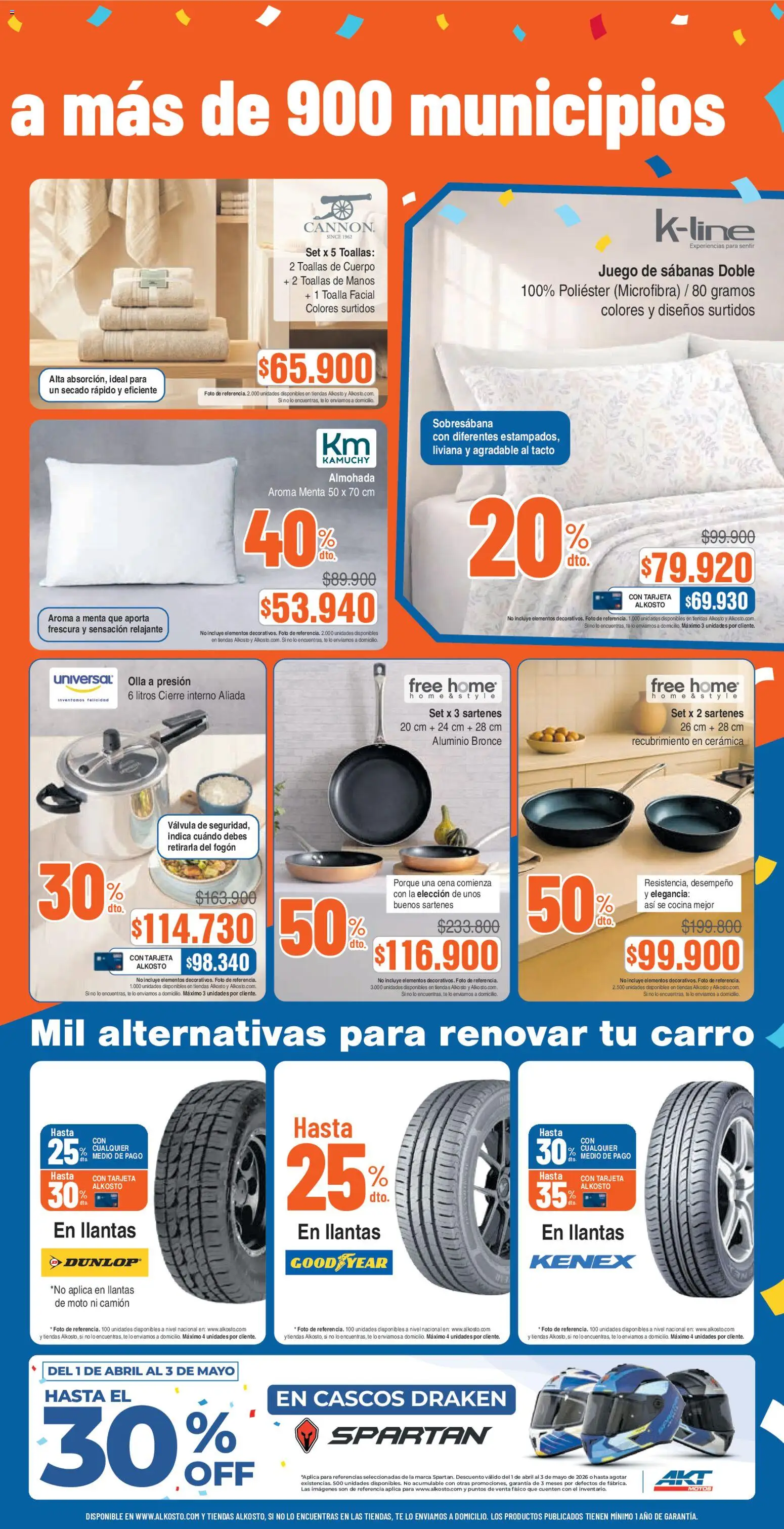 Ktronix revista - valida desde el 18.04.2026 | Página: 7 | Productos: Té, Almohada, Toalla, Olla