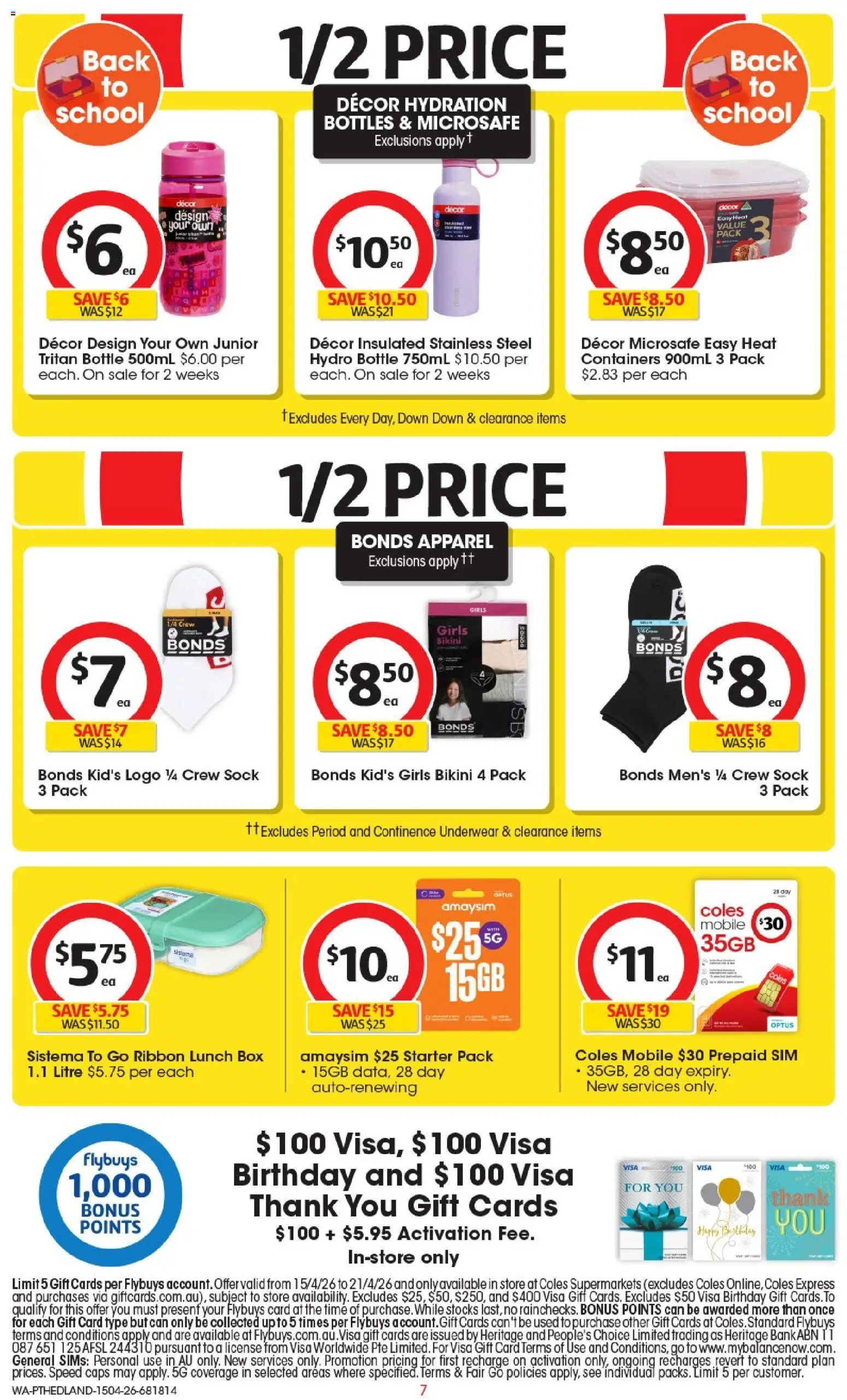 Coles catalogue - valid from 15.04.2026 | Page: 7