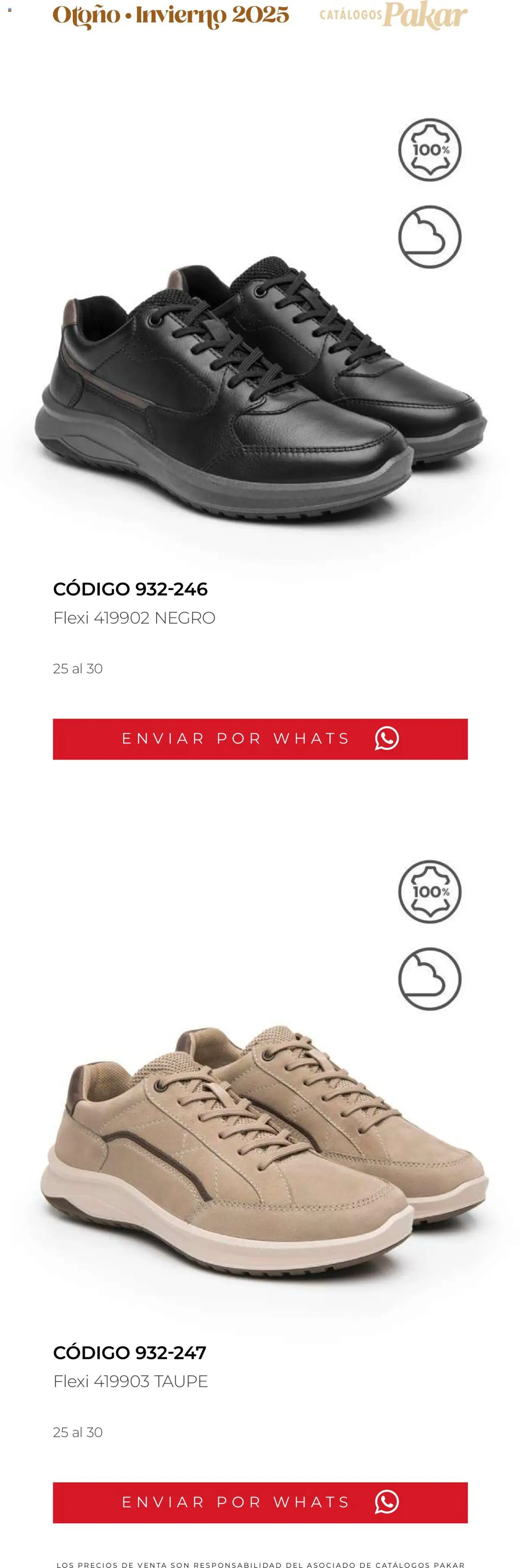 Nuevas ofertas de SC Pakar válidas en toda la República Mexicana desde el 10.10.2025. ¡Encuentra las mejores ofertas en SC Pakar - Catálogo Flexi otoño / invierno! | Página: 265