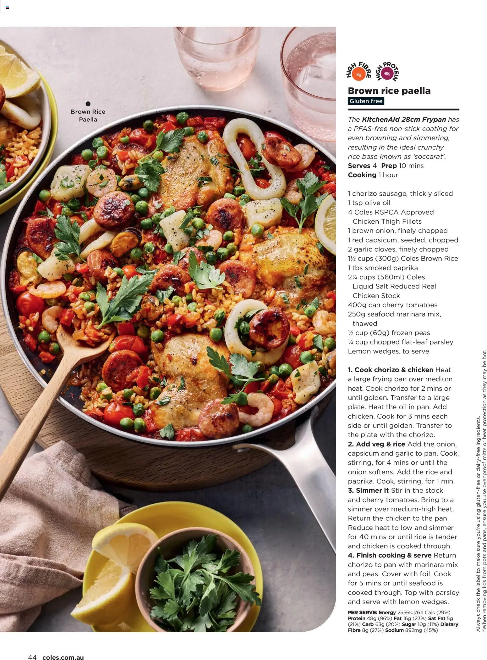 Coles catalogue - valid from 02.04.2026 | Page: 44 | Products: Oil, Rice, Sugar, Lemon