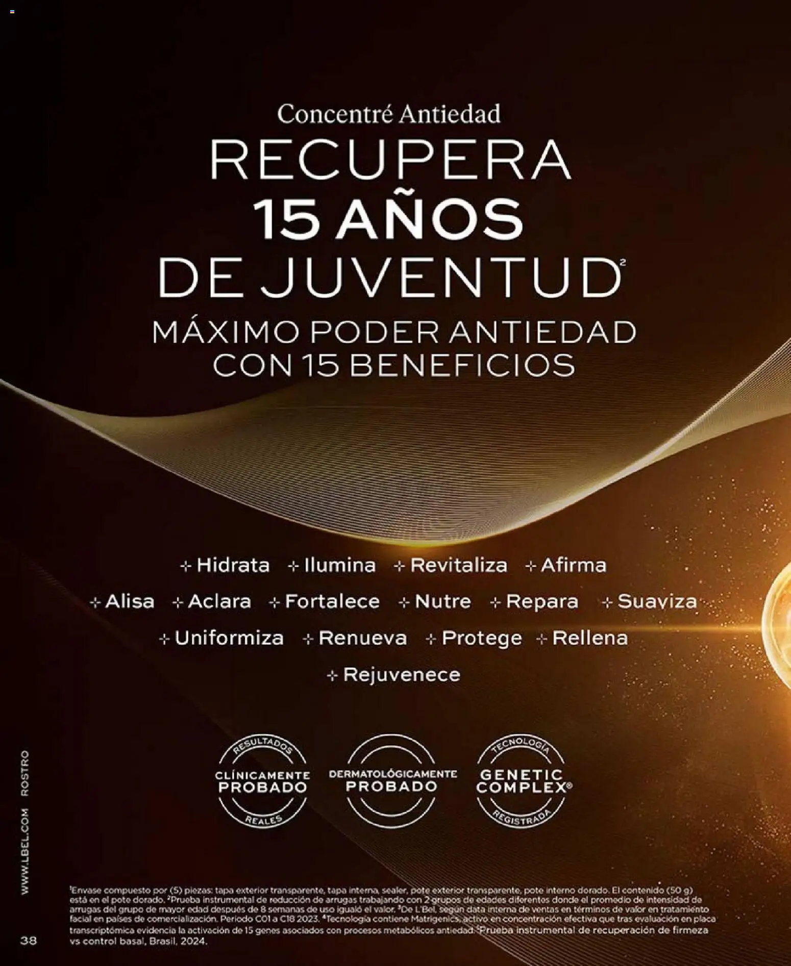 Catálogo L'Bel Campaña 1 │ válido desde el 01.01.2026 | Página: 38