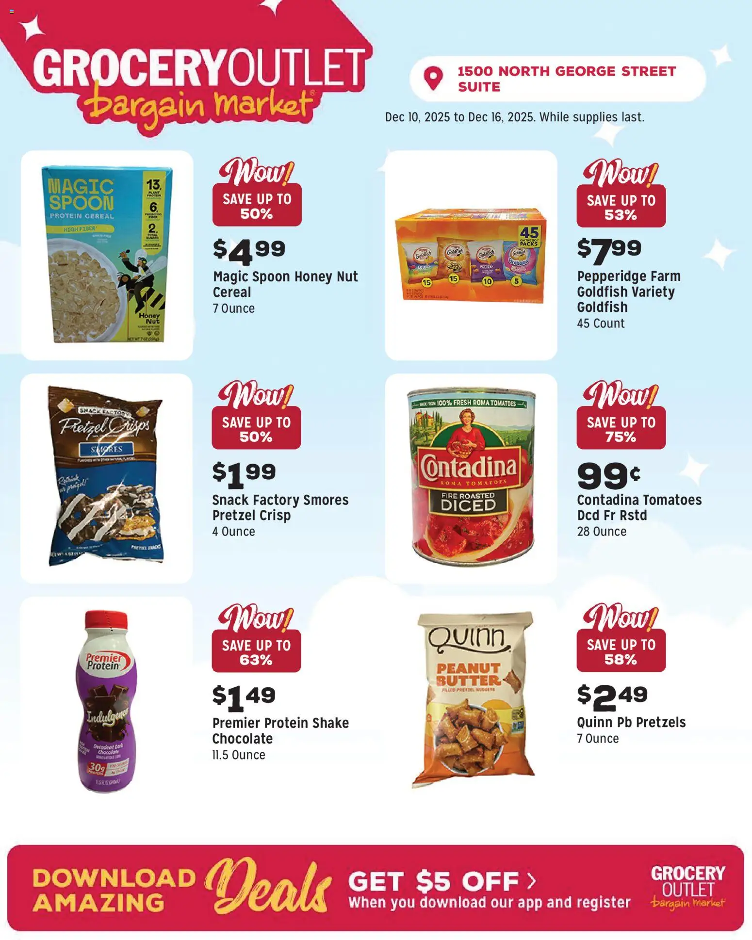 Grocery Outlet Weekly Ad - PA - valid from 10.12.2025 | Page: 7 | Products: Butter, Chocolate, Tomatoes