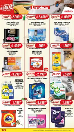 Vista previa Makro ofertas válido desde el 11.12.2025 | Página: 18 | Productos: Lavavajillas, Jabón, Detergente, Ropa