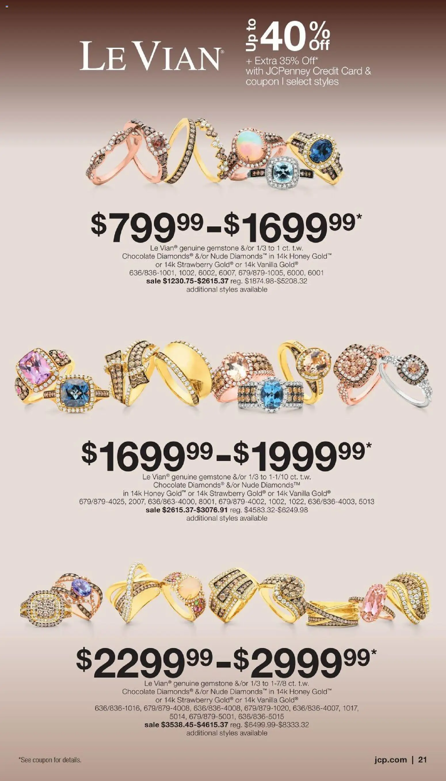 JCPenney Jewelry Sale - valid from 12.03.2026 | Page: 20 | Products: Chocolate