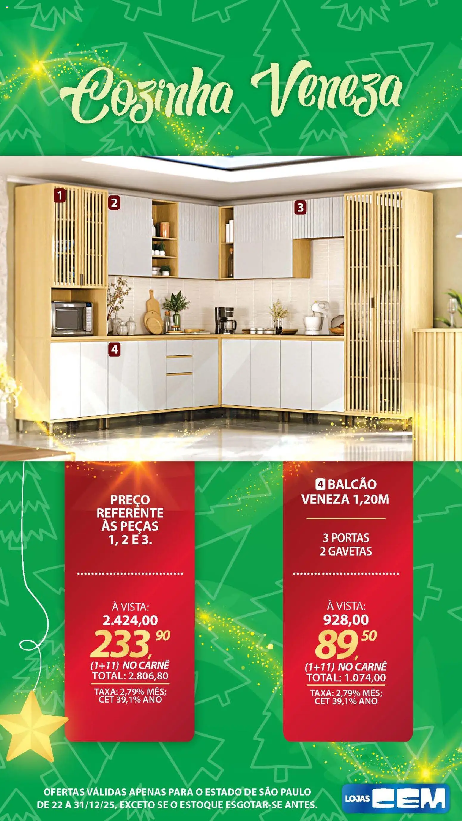 Lojas Cem Folheto - válido de 22.12.2025 | Página: 86 | Produtos: Carne