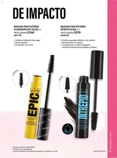 Nuevas ofertas de JAFRA válidas en toda la República Mexicana desde el 01.05.2025. ¡Encuentra las mejores ofertas en LABIAL COBERTURA TOTAL DE COLOR MATE 4 G, Labial cobertura total de color mate, fórmula humectante y altamente pigmentada. Enriquecido con Vitamina E hidratante y Arcilla de Caolín.! | Página: 105 | Productos: Brillo, Mate