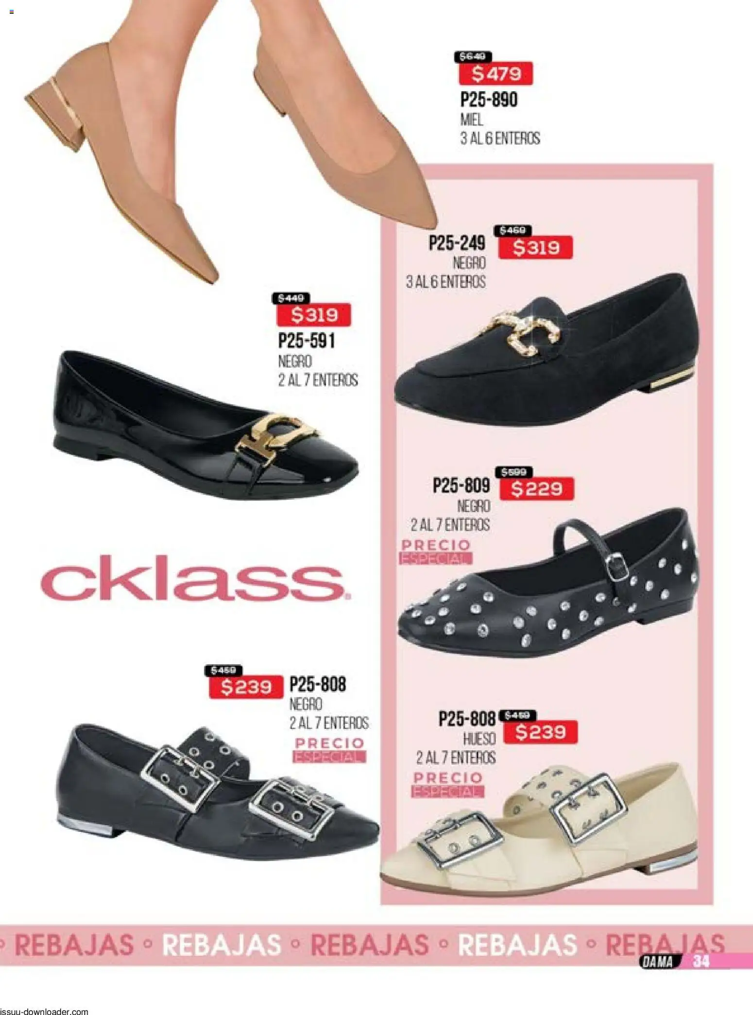 Nuevas ofertas de Cklass válidas en toda la República Mexicana desde el 31.10.2025. ¡Encuentra las mejores ofertas en Cklass catálogo Súper Rebajas Calzado! | Página: 69