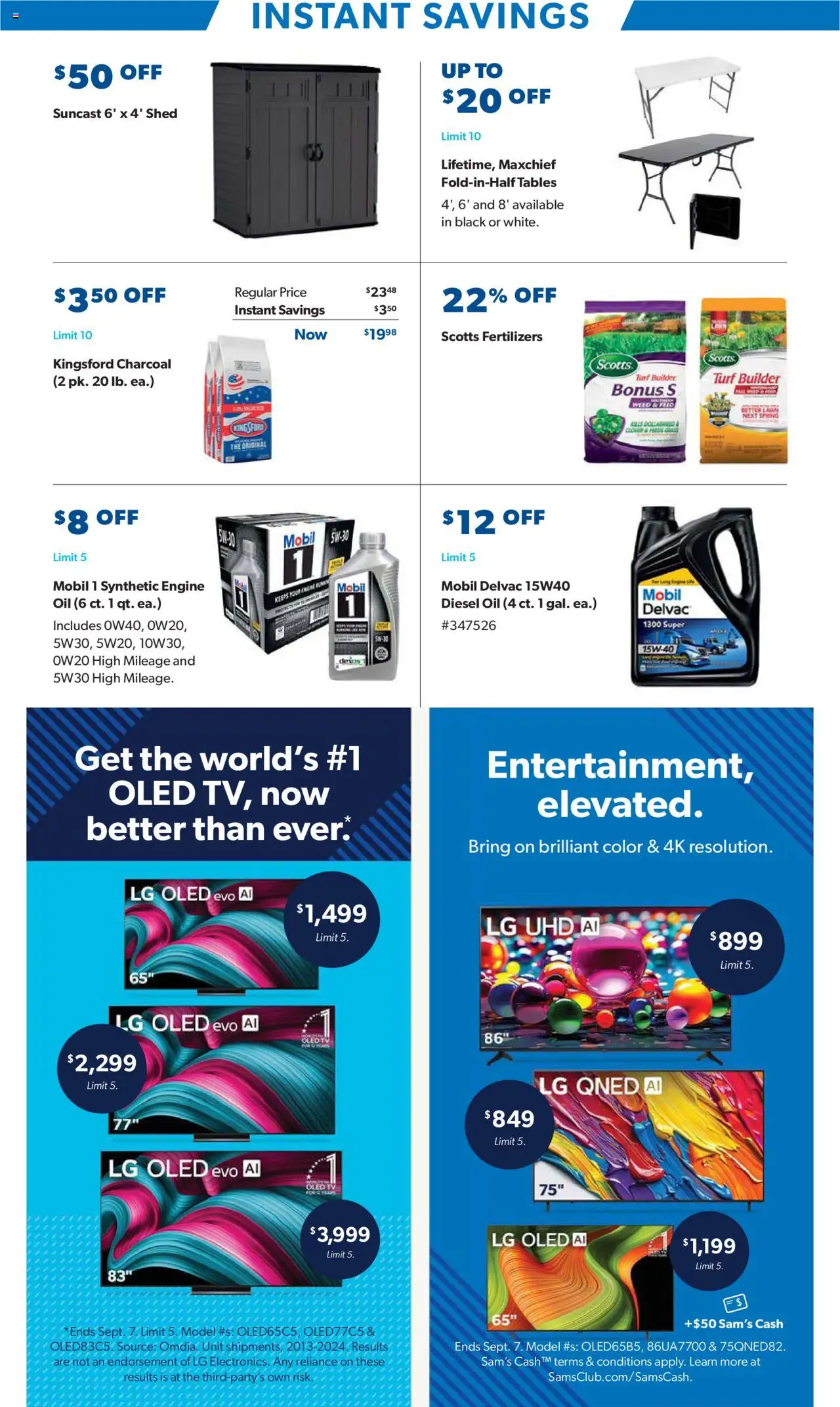 Sam's Club Instant Savings Book September - valid from 27.08.2025 | Page: 18 | Products: Oil
