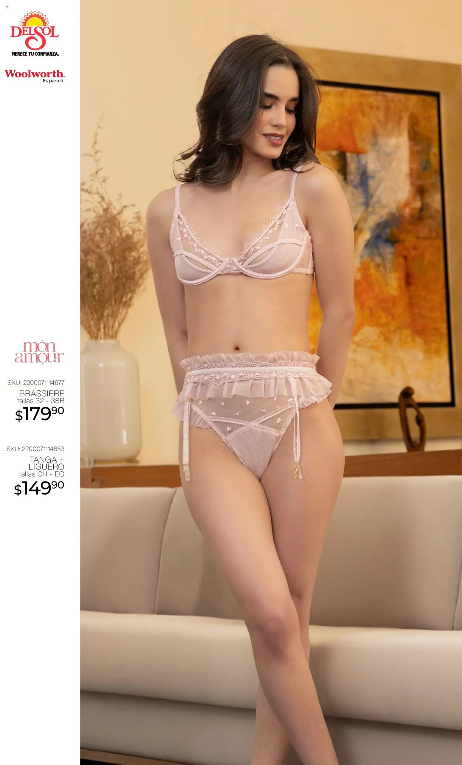 Nuevas ofertas de Del Sol y Woolworth válidas en toda la República Mexicana desde el 16.04.2026. ¡Encuentra las mejores ofertas en Del Sol y Woolworth katalog Moda para Mamá ! | Página: 18 | Productos: Liguero