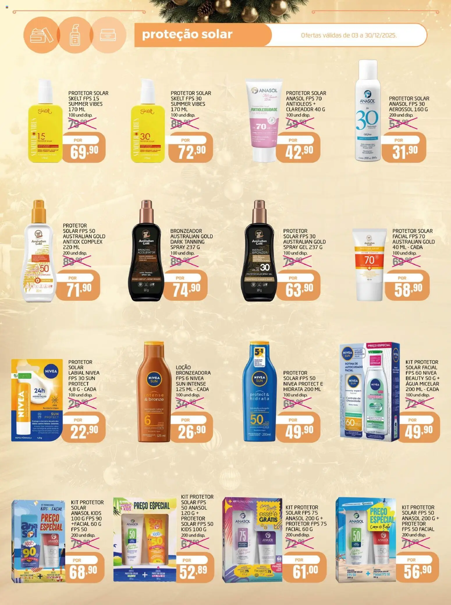 Cooper Folheto - válido de 03.12.2025 | Página: 4 | Produtos: Bronzeador, Água micelar, Protetor facial, Bronzer