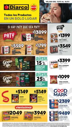 Vista previa Diarco - Especial Quickfood válido desde el 12.01.2026