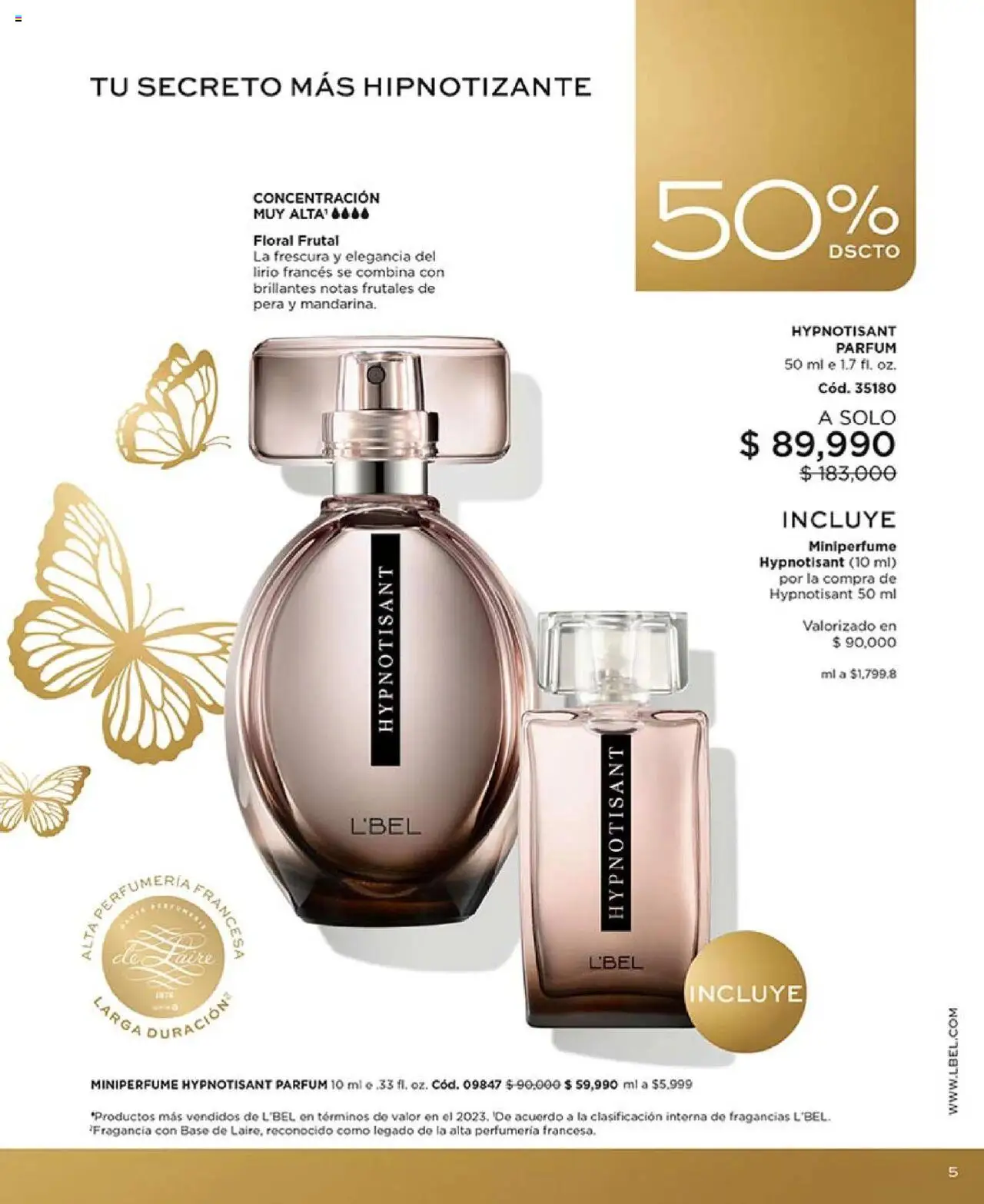 L'Bel revista - valida desde el 16.06.2025 | Página: 5 | Productos: Fragancia, Pera