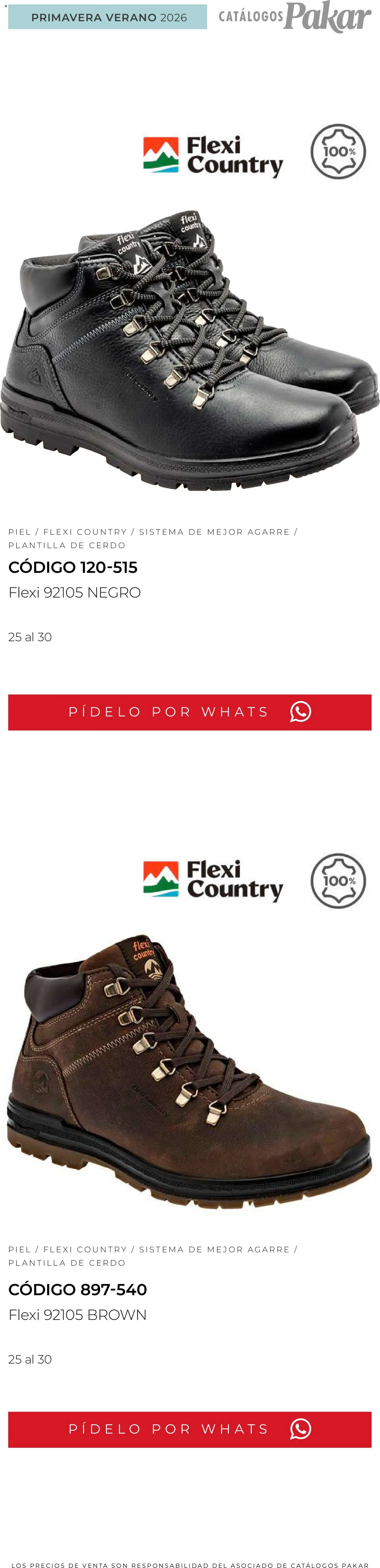 Nuevas ofertas de SC Pakar válidas en toda la República Mexicana desde el 04.03.2026. ¡Encuentra las mejores ofertas en SC Pakar catálogo Flexi PV26! | Página: 194 | Productos: Cerdo