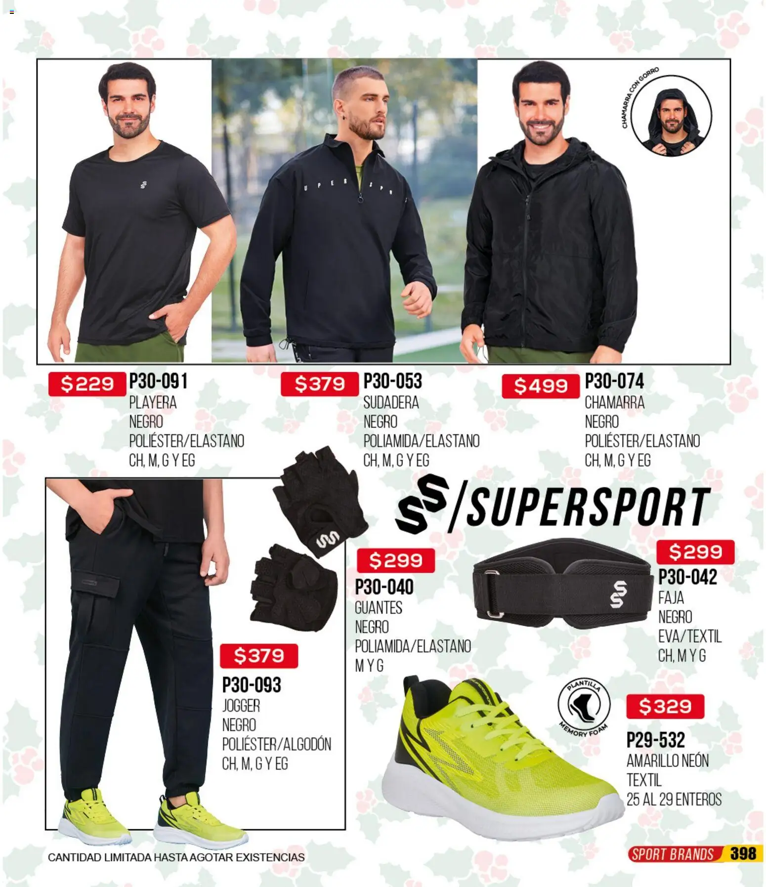 Nuevas ofertas de Cklass válidas en toda la República Mexicana desde el 30.11.2025. ¡Encuentra las mejores ofertas en Cklass catálogo Rebajas Navideñas Ropa! | Página: 656 | Productos: Guantes, Chamarra, Playera, Faja