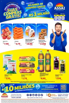 Encarte Assaí Atacadista - RJ - Pré-Visualização do folheto da loja Assaí Atacadista, válido de 03.10.2025