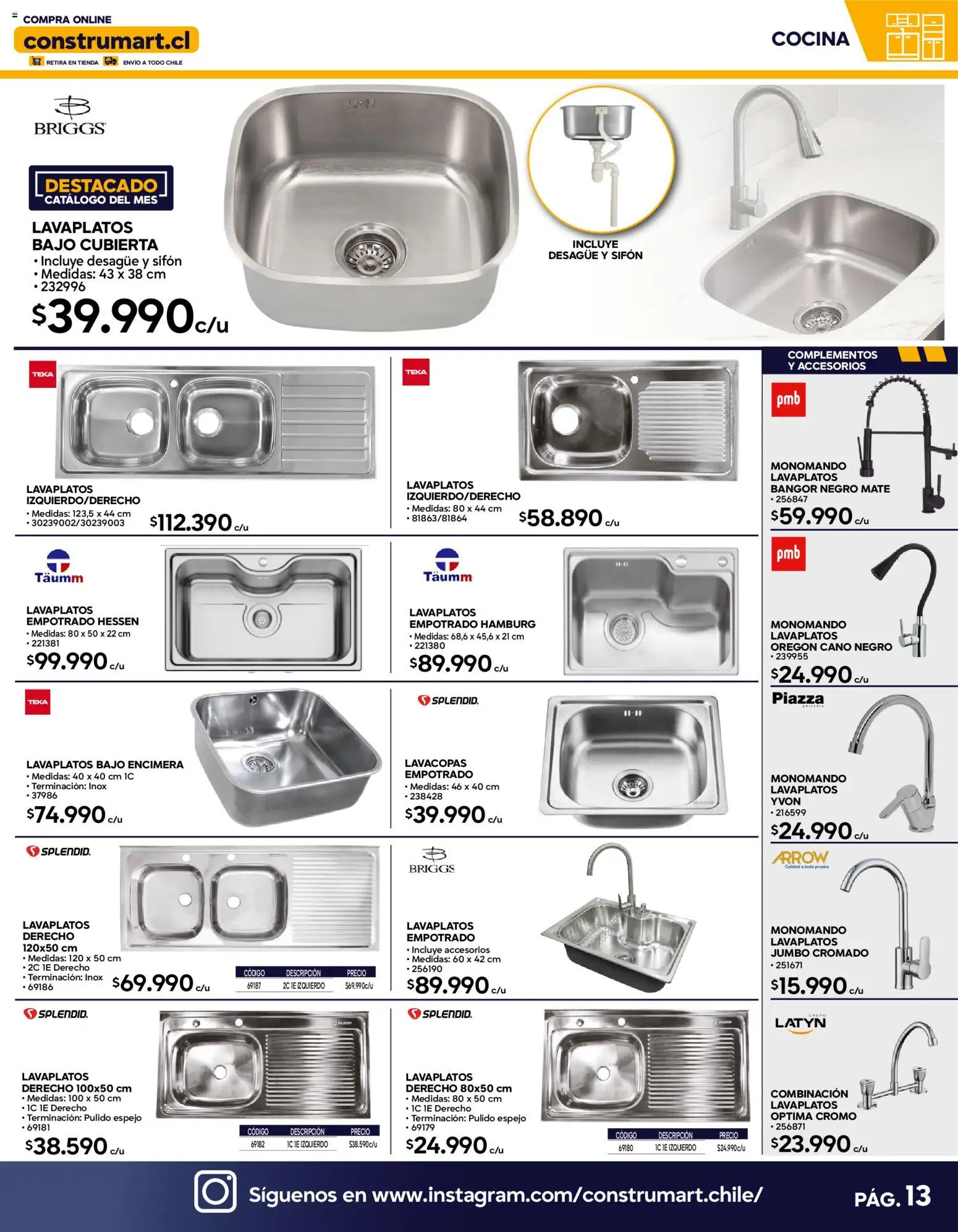 Construmart Ofertas │ válido desde el 01.02.2026 | Página: 13 | Productos: Cocina, Espejo, Cubierta, Mate