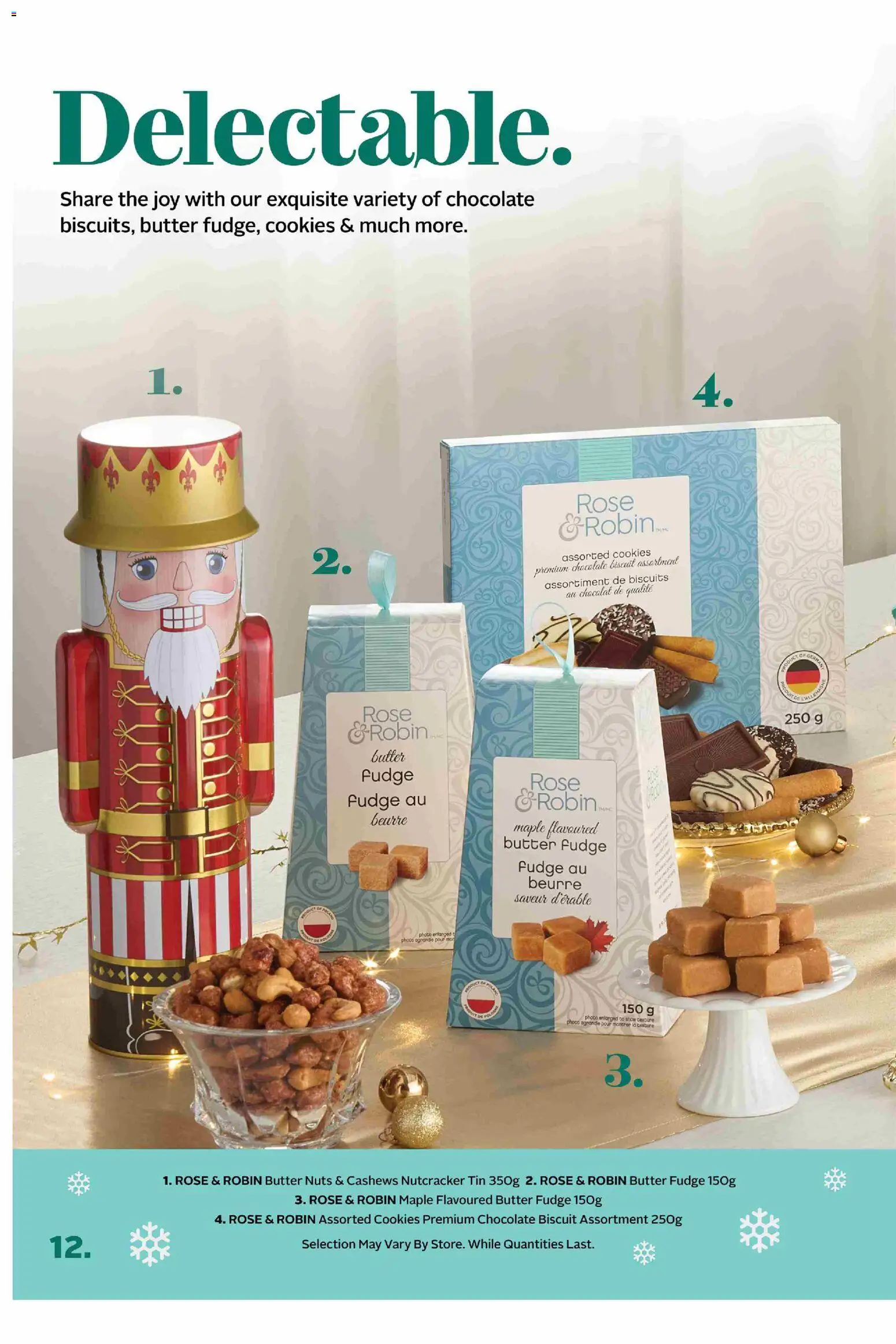 Rexall flyer valid from 14.11.2025 | Page: 12 | Products: Nuts, Cookies, Butter, Chocolate