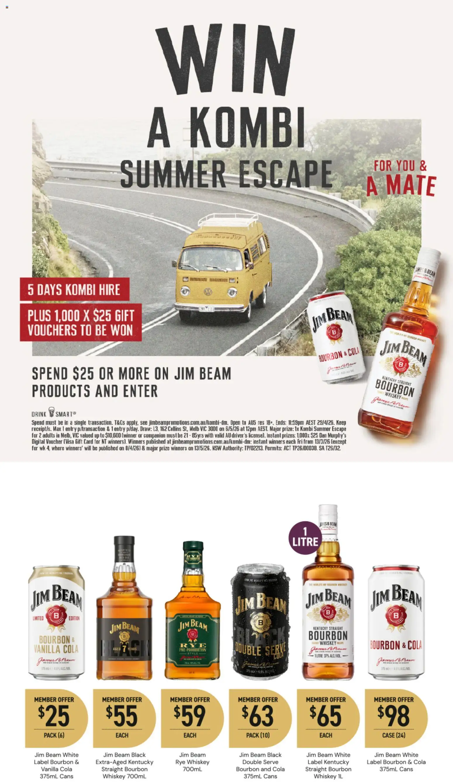 Dan Murphy's catalogue - valid from 19.03.2026 | Page: 30 | Products: Bourbon, Whiskey, Rye, Case