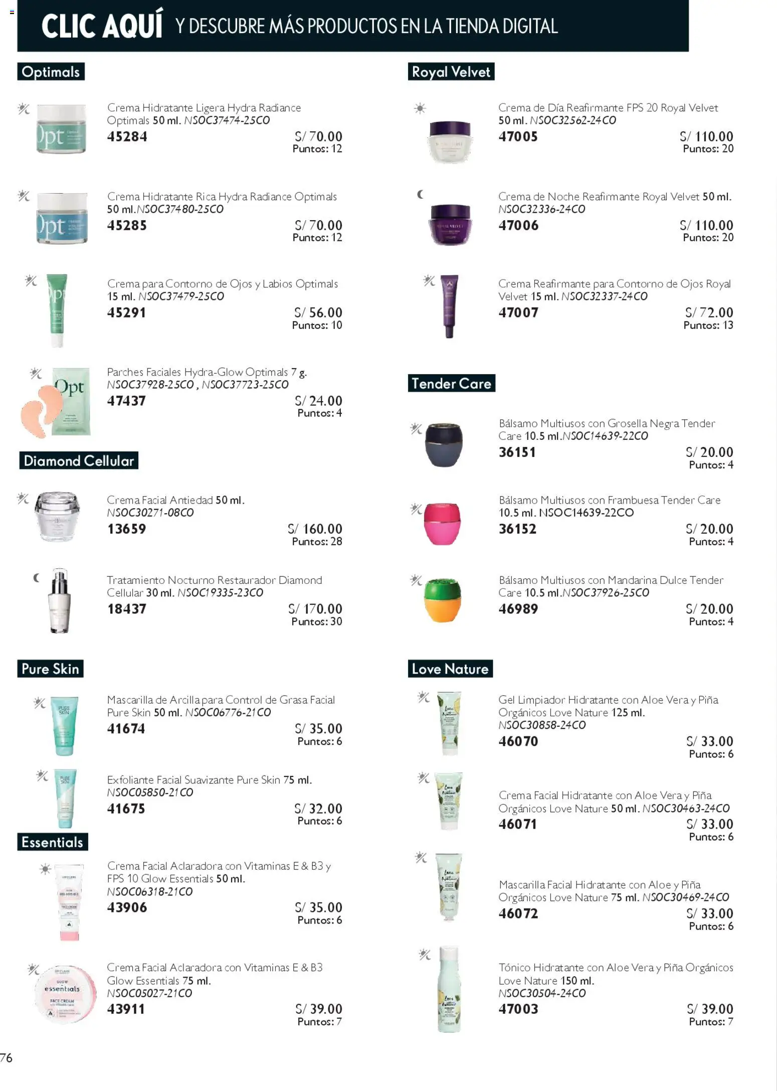 Catálogo Oriflame válido desde 28.03.2026 | Página: 76 | Productos: Exfoliante, Piña, Crema