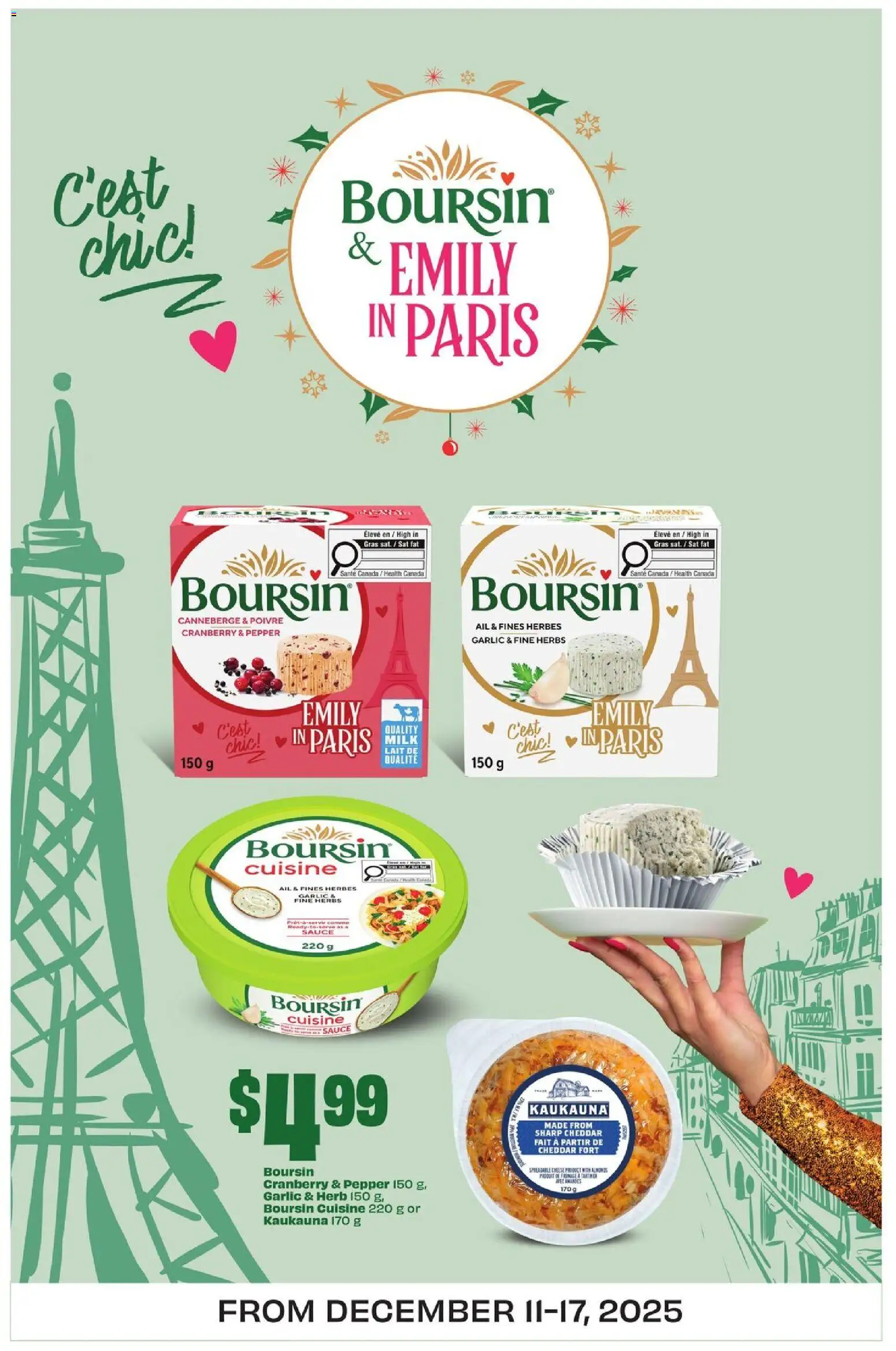 FreshCo flyer valid from 11.12.2025 | Page: 14 | Products: Milk, Cheese